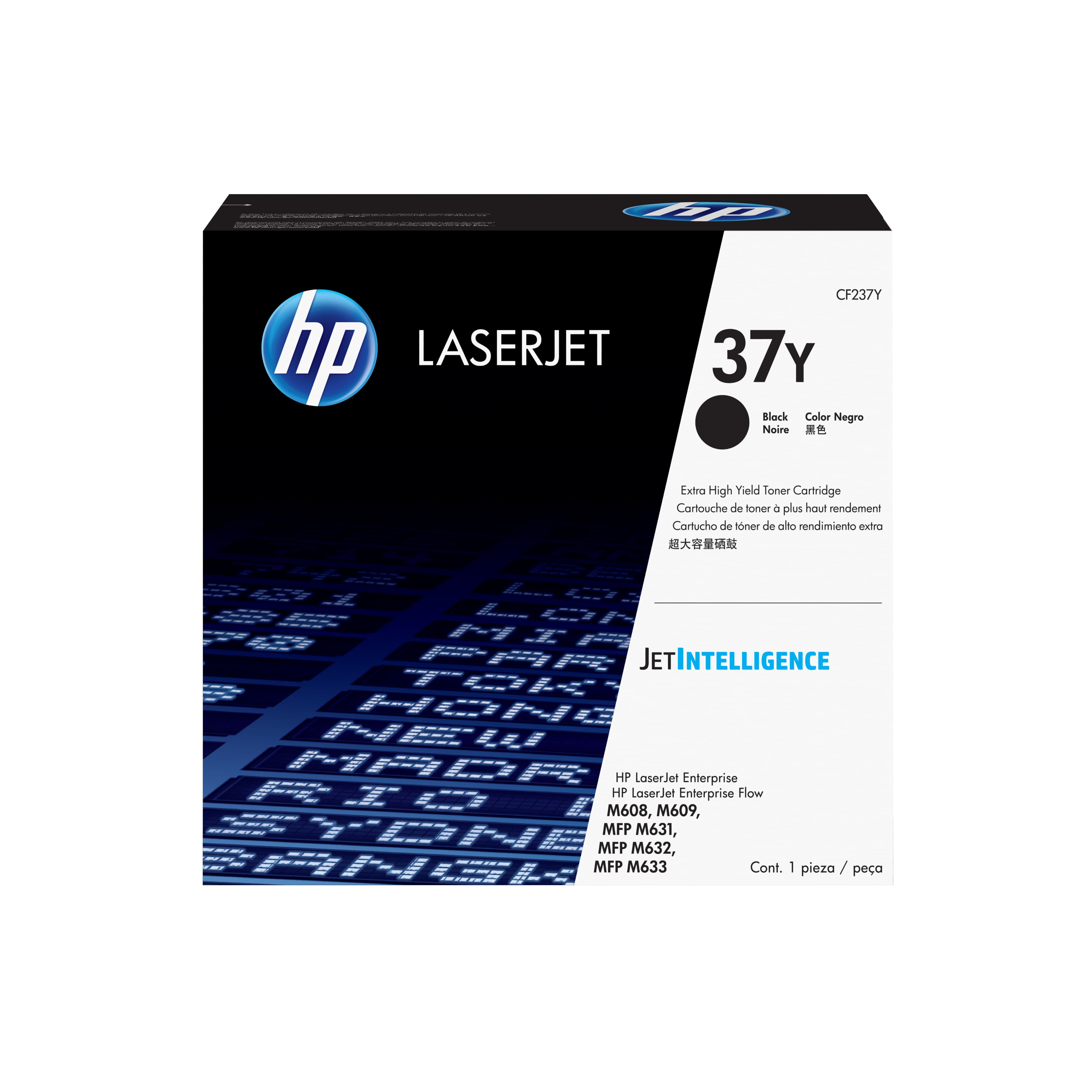 HP HP 37Y Black LaserJet Toner Cartridge 3617891
