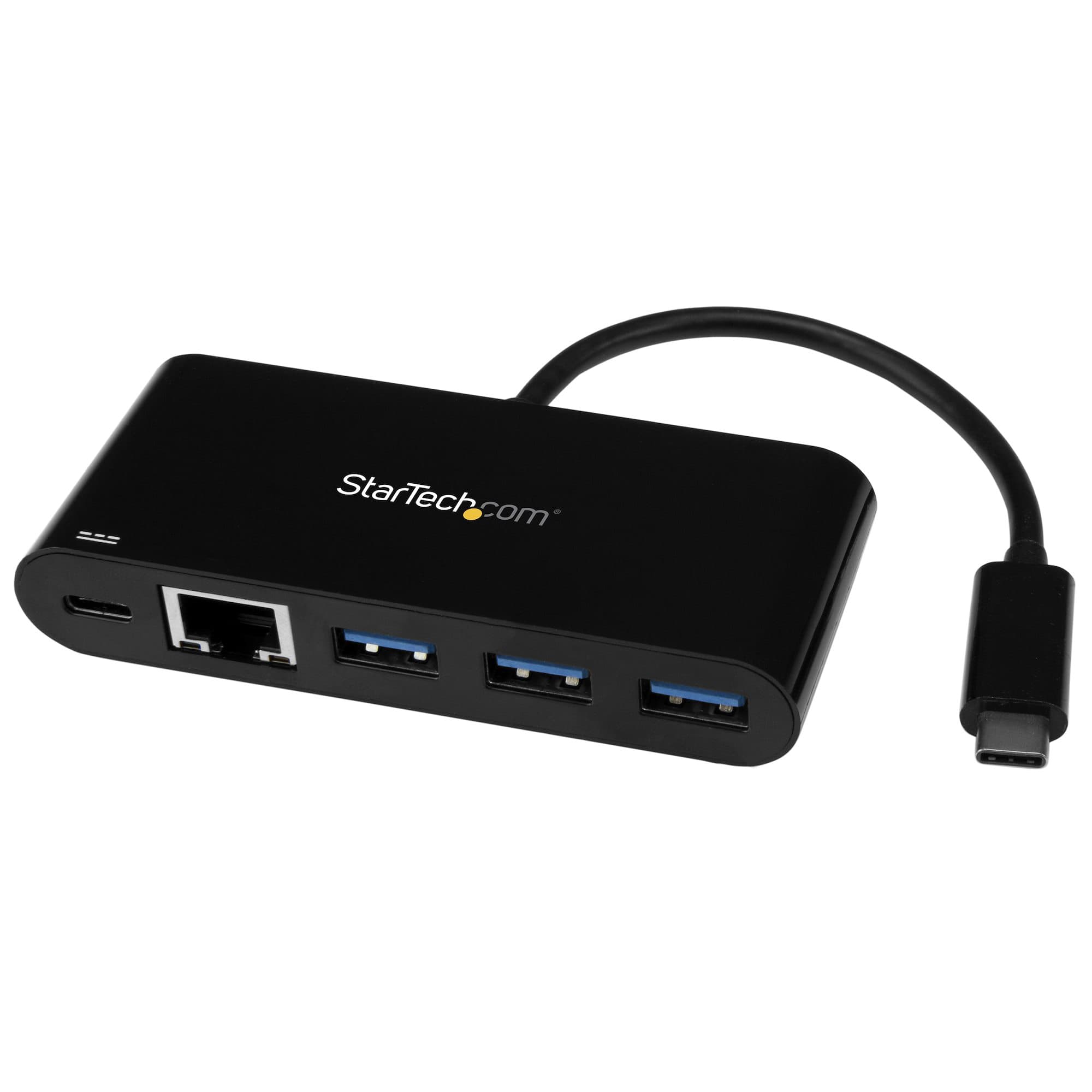 StarTech.com StarTech.com USB-C to GbE Adapter w/ 3-Port USB Hub 3638667