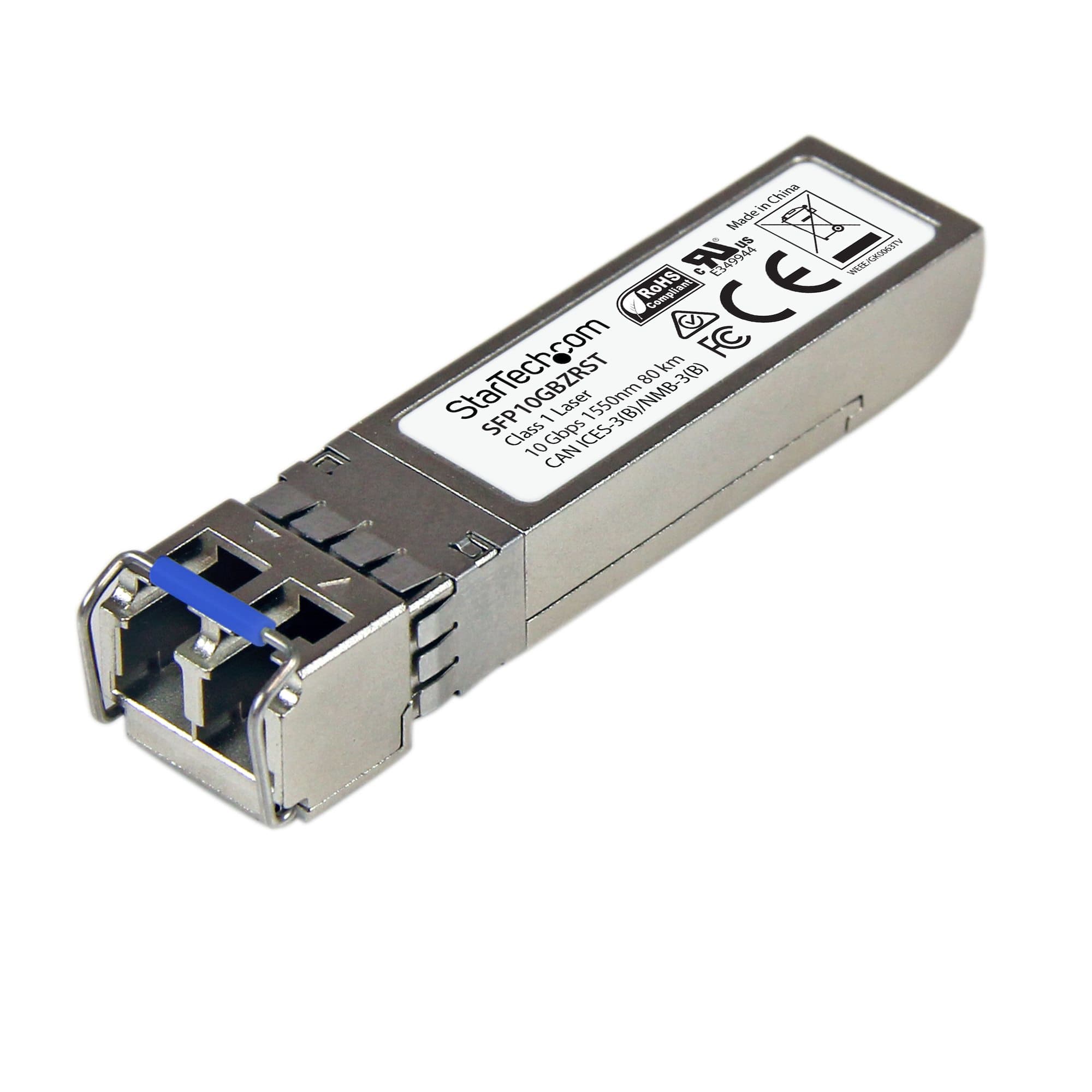 StarTech.com StarTech.com MSA Compliant 10GBase-ZR SFP+ - SM 80 km 3715548