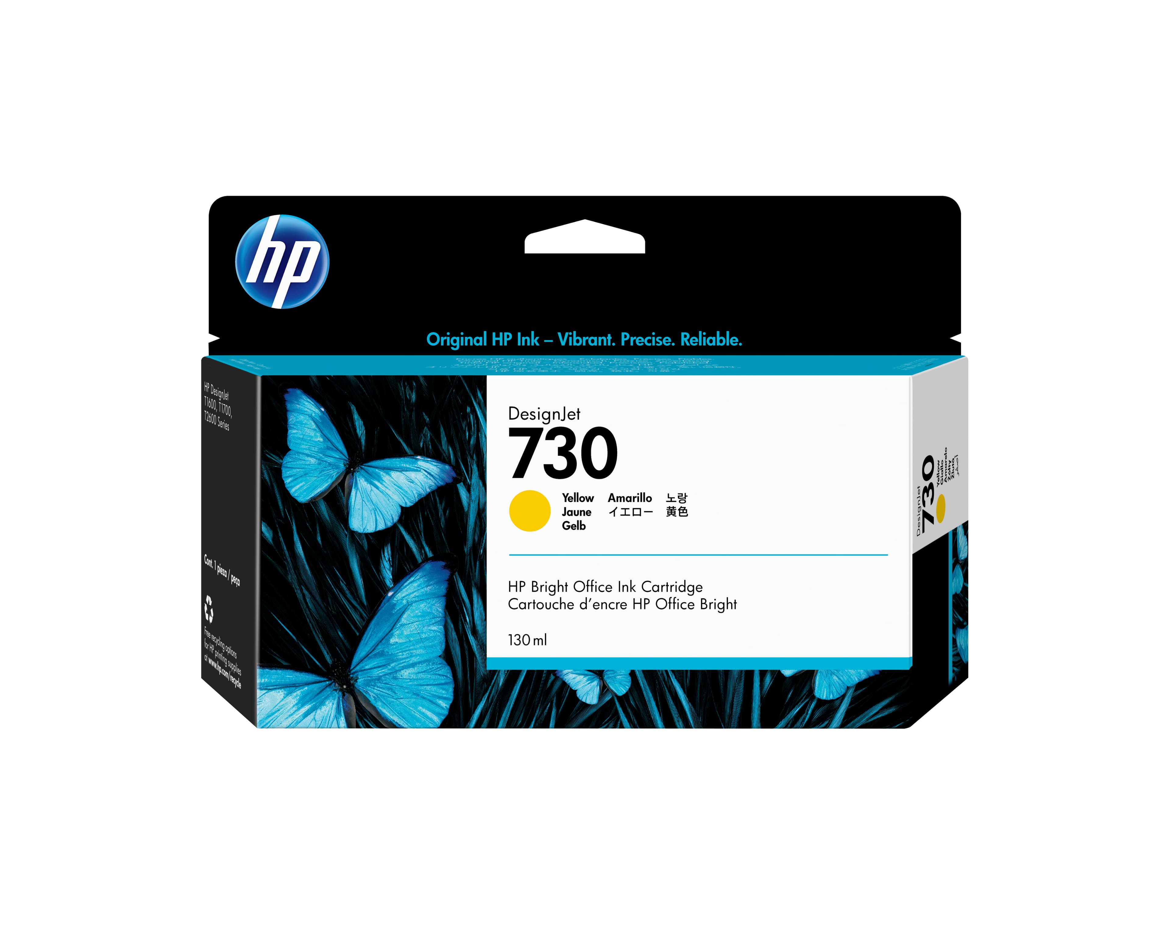 HP HP 730 130-ml Yellow DesignJet Ink 4050453