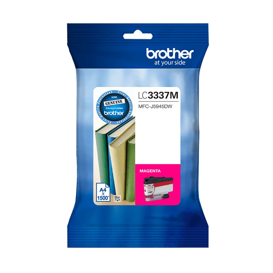 BROTHER BROTHER LC3337M MAGENTA HIGH YIELD INK CART 4313045