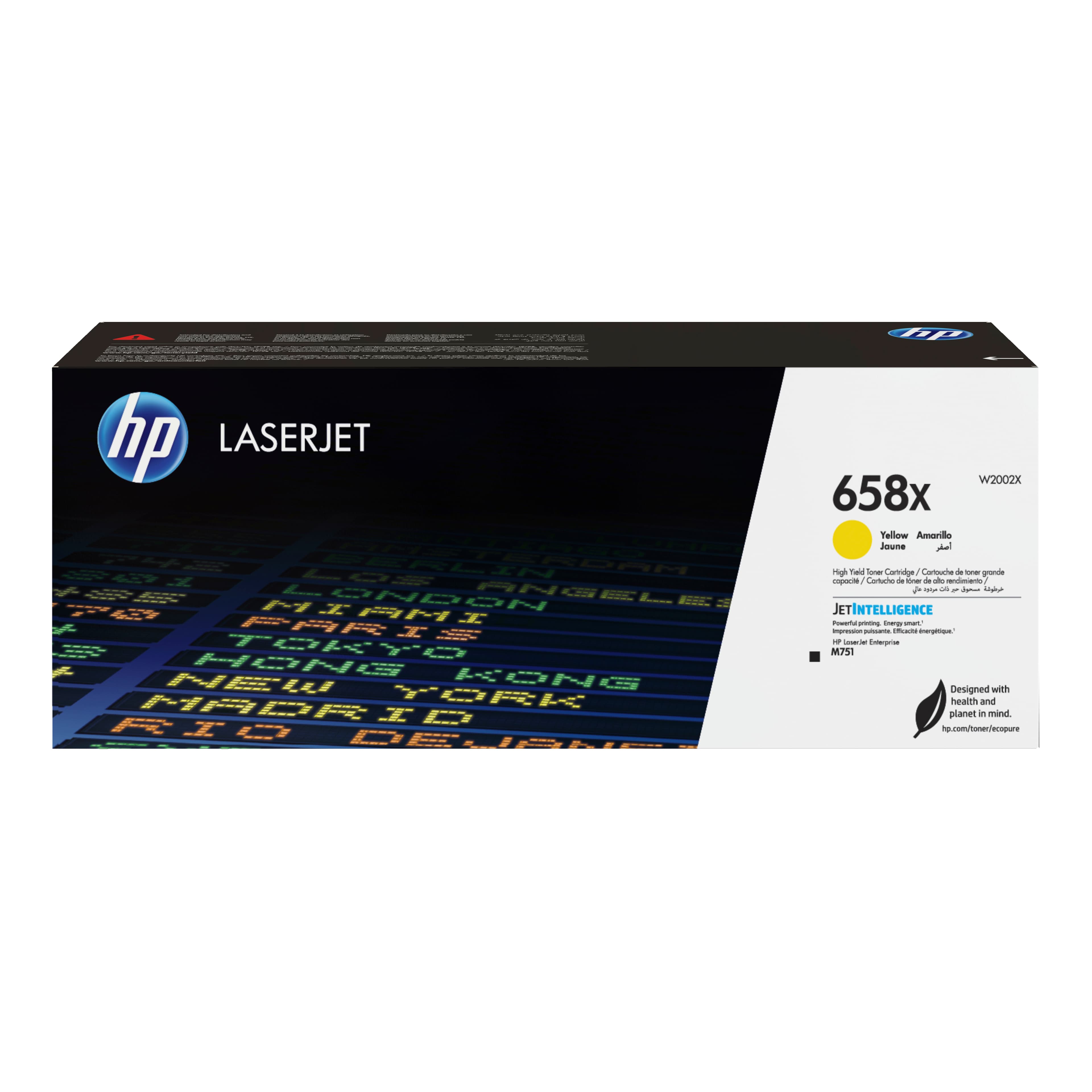 HP HP 658X YELLOW LASERJET TONER CARTRIDGE 4490835