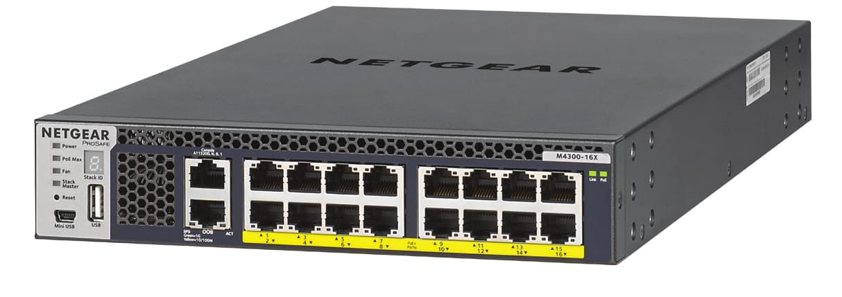 NETGEAR NETGEAR XSM4316PA 16X 16-PORT POE+ MNGD SWITCH 4632209