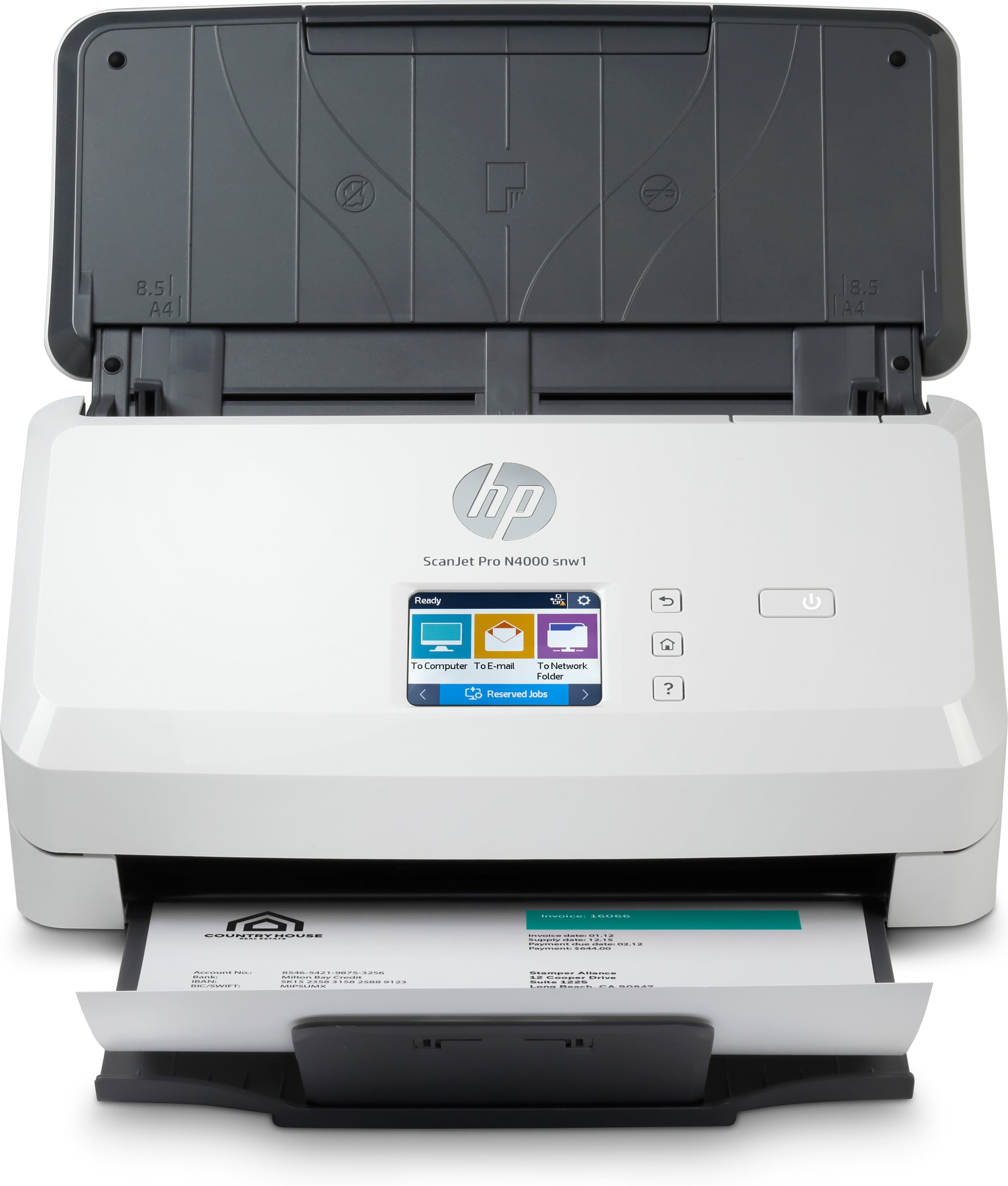 HP HP ScanJet Pro N4000 snw1 Sheet-Feed Scan 4874440