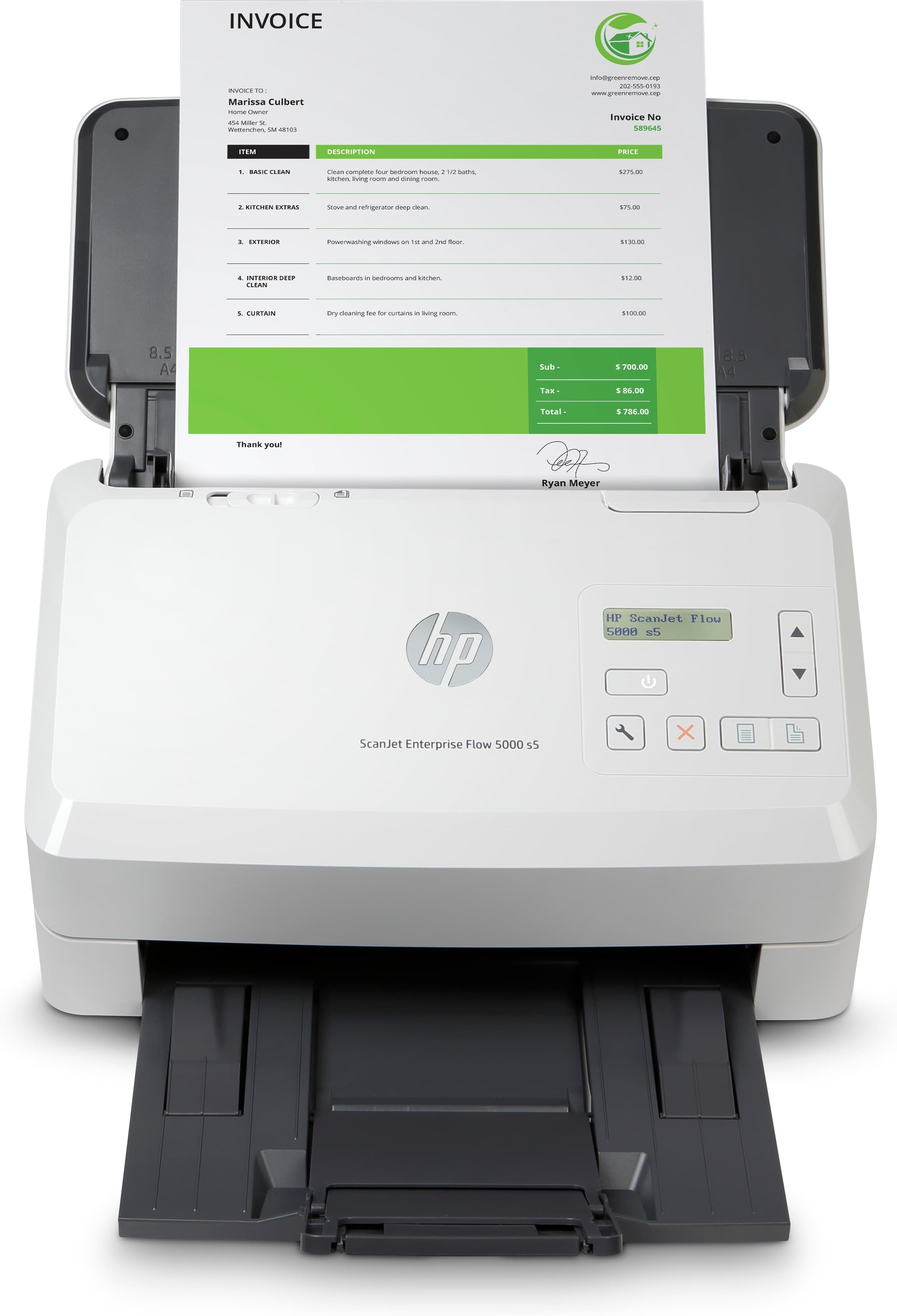 HP HP ScanJet Enterprise Flow 5000 s5 4874441