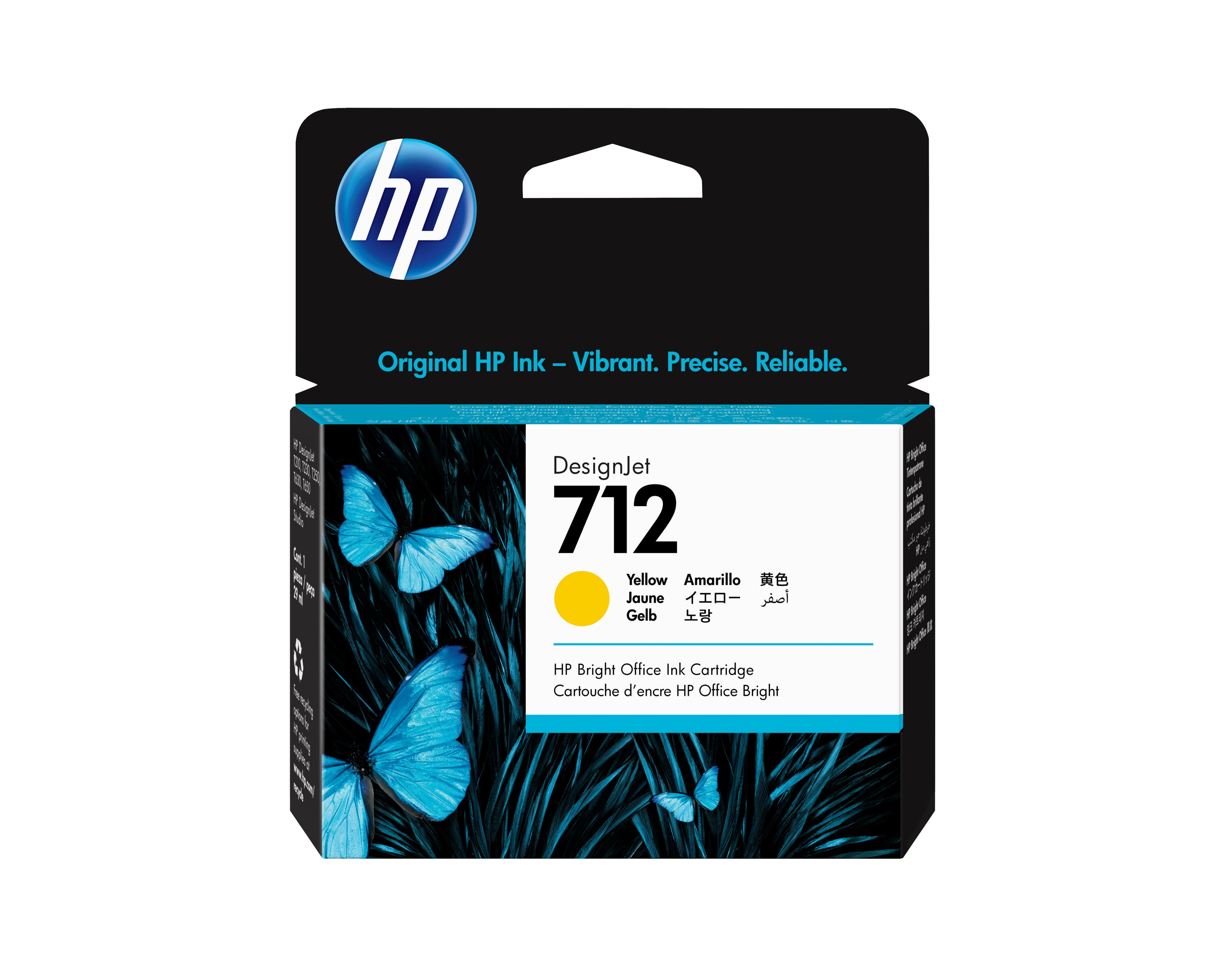HP HP 712 29-ml Yellow DesignJet 4988543
