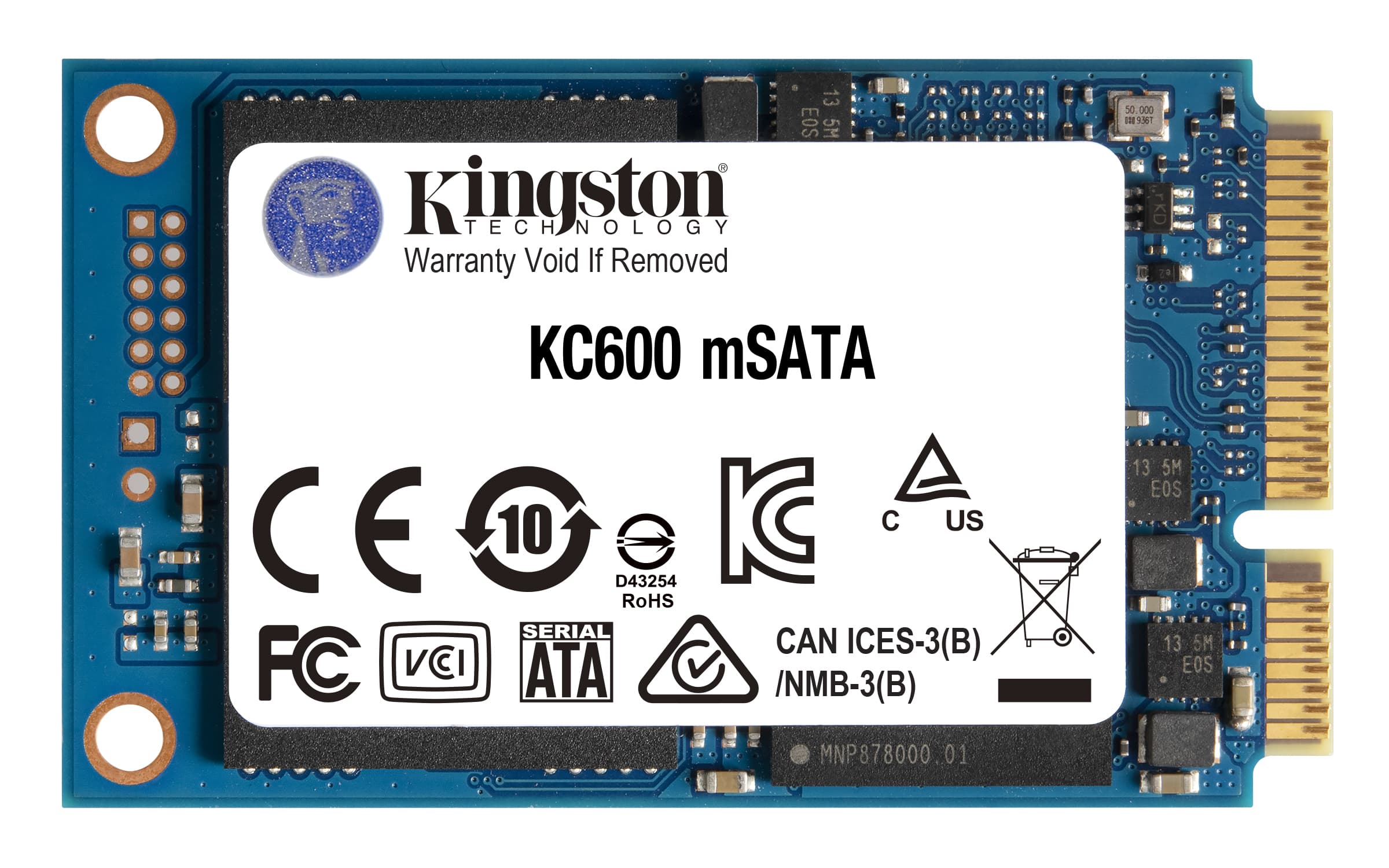 KINGSTON KINGSTON 256GB KC600MS SATA3 mSATA SSD ONLY DRIVE 5177557