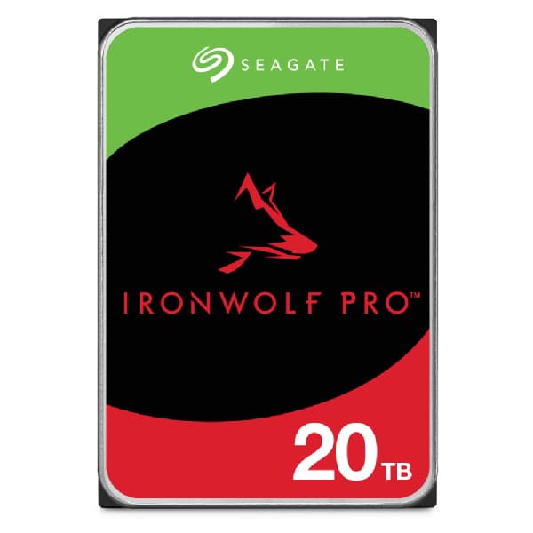 SEAGATE SEAGATE IRONWOLF PRO 20TB SATA 3.5IN 7200RPM NAS 5618833