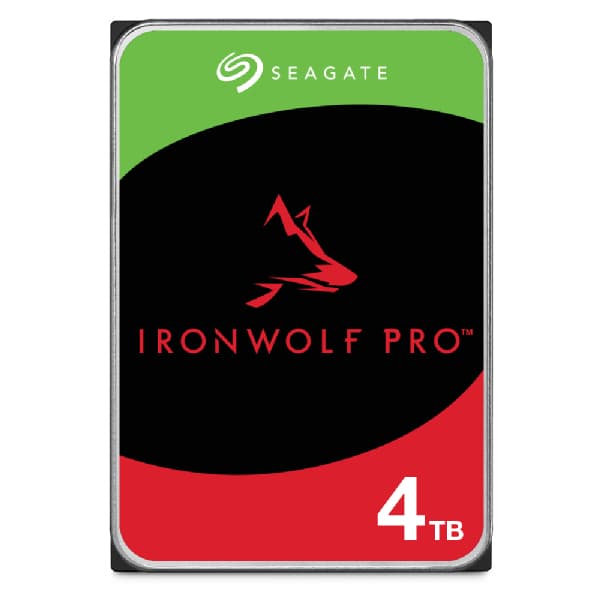 SEAGATE SEAGATE IRONWOLF PRO 4TB SATA 3.5IN 7200RPM NAS 5618834