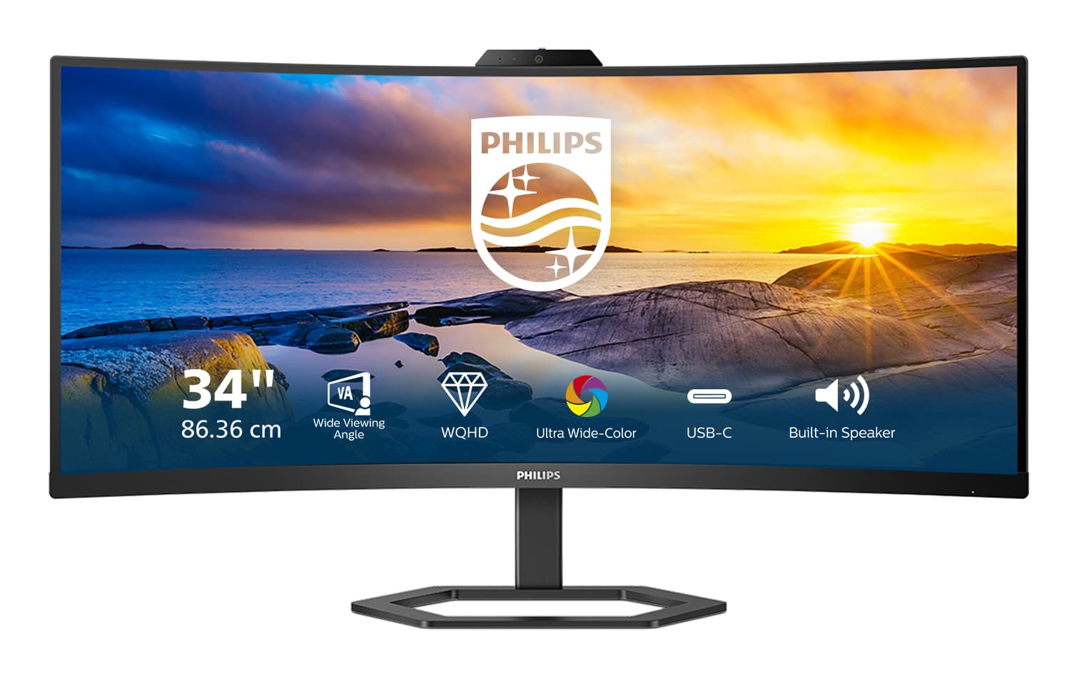 PHILIPS PHILIPS 34E1C5600HE WQHD CURVED USB-C VA W-LED 5684240