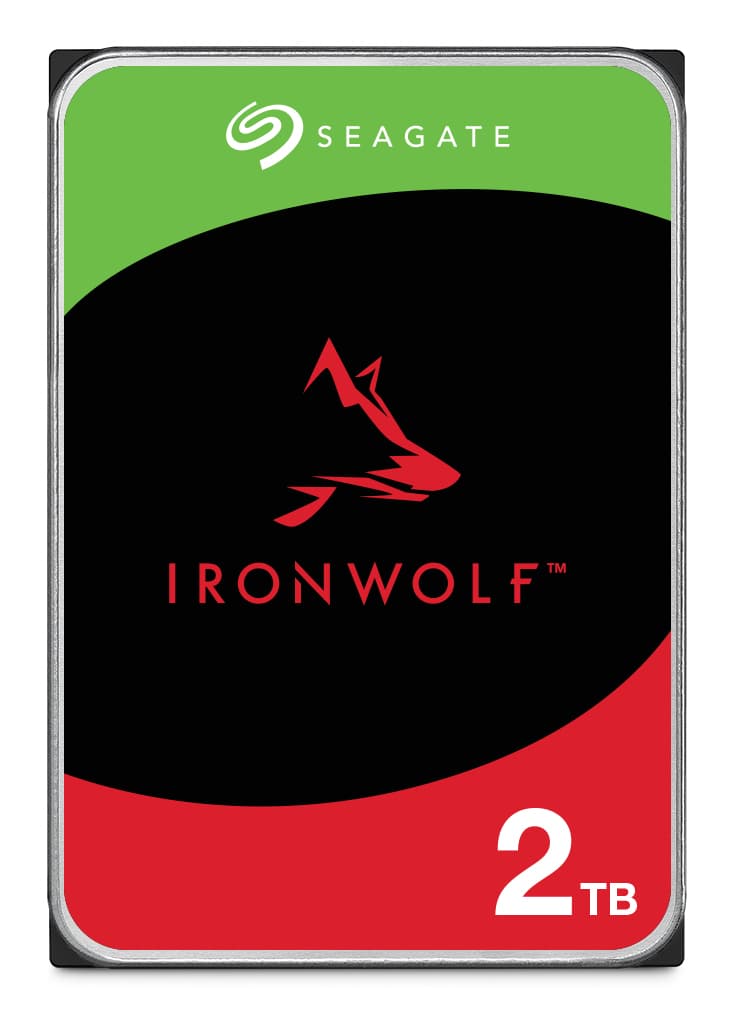 SEAGATE SEAGATE IRONWOLF 2TB NAS 3.5IN 6GB/S SATA 256MB 5688346