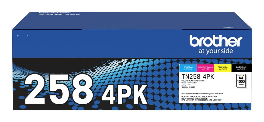 BROTHER BROTHER Colour laser toner - 4 pack 5925538