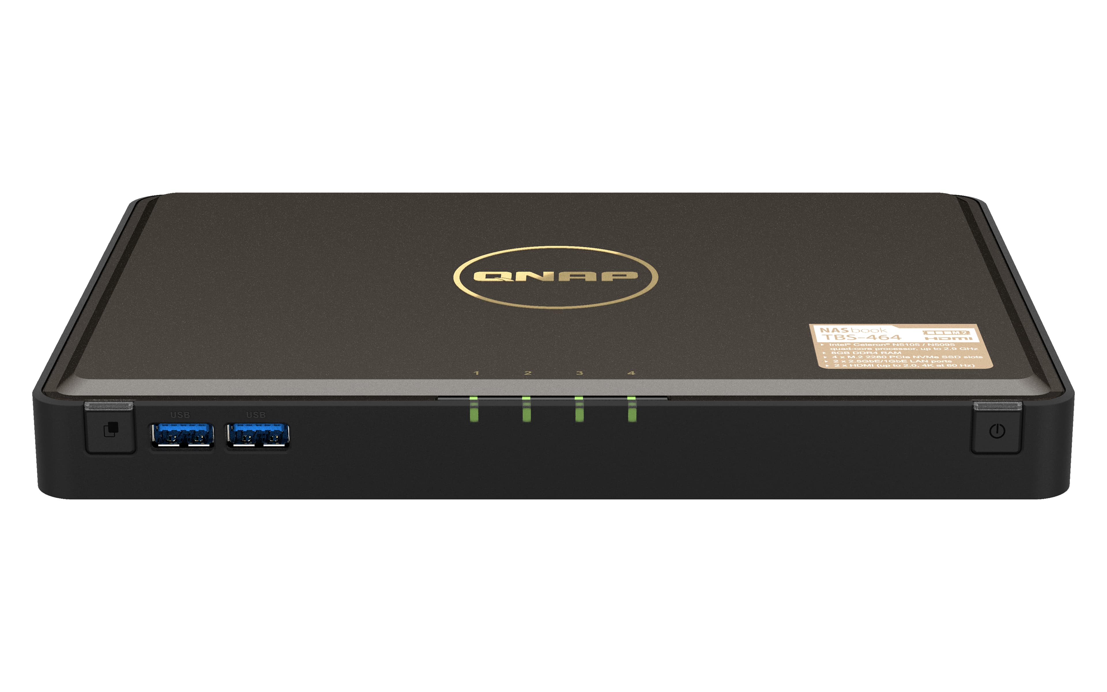 QNAP Qnap 4-Bay NASbook Intel Celeron/8GB 6159755