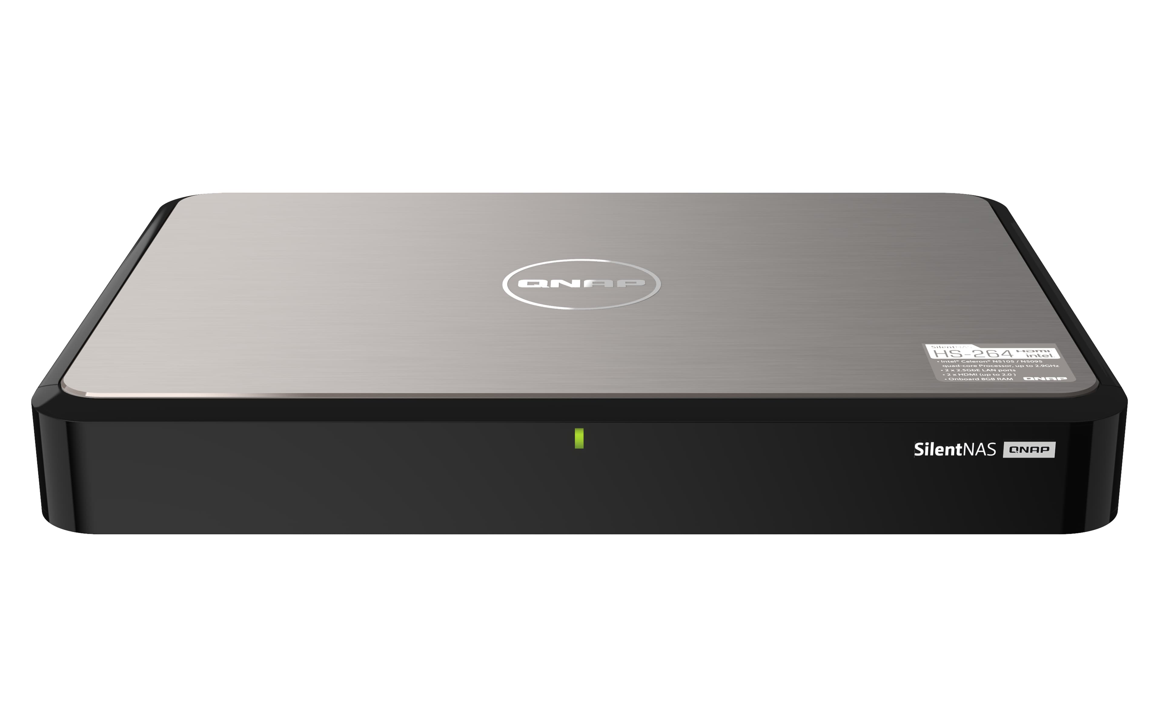 QNAP Qnap HS-264-8G 2Bay fanless desktop NAS 6159766