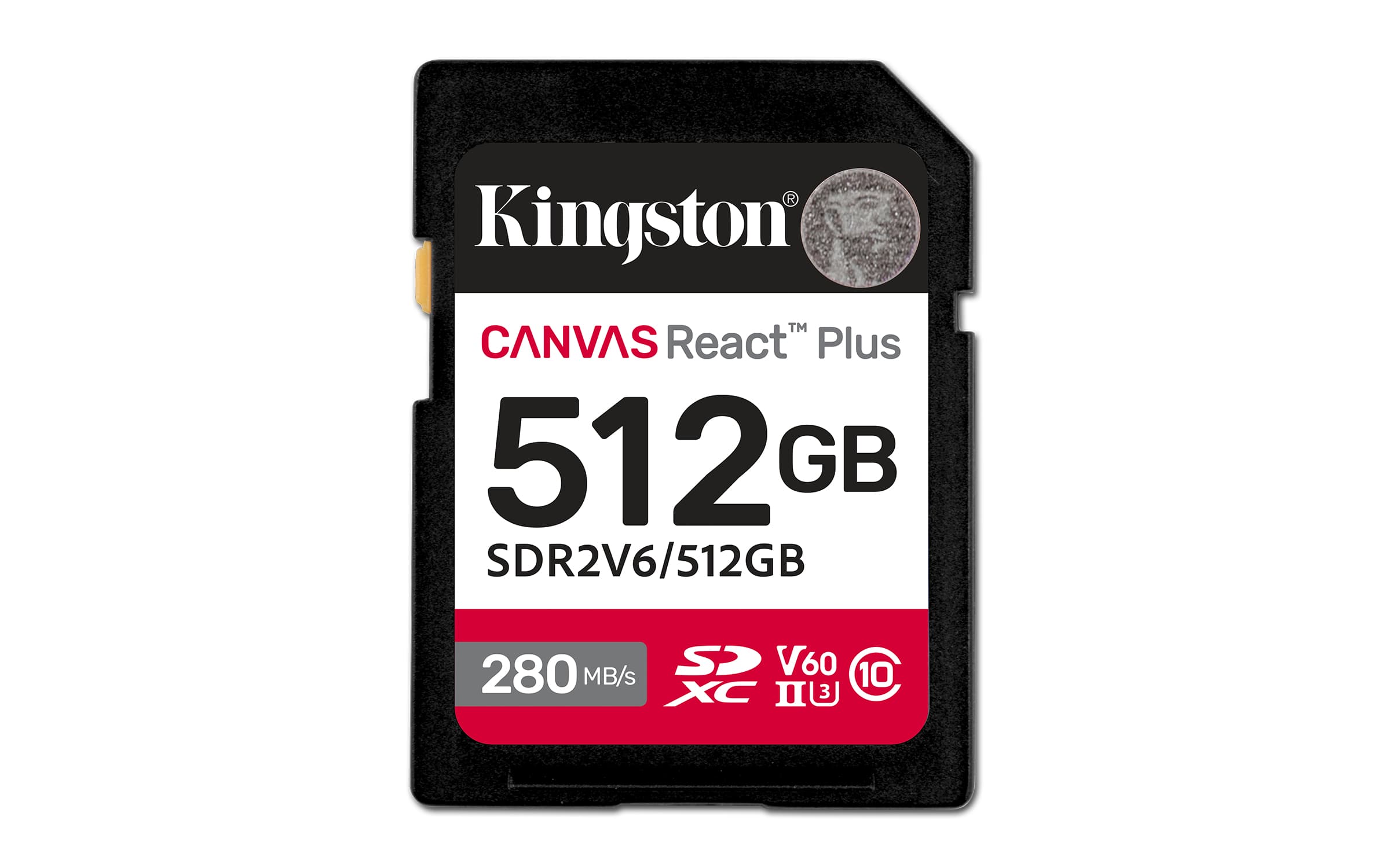 KINGSTON KINGSTON 512GB SDXC Canvas React Plus U3 UHS-II 6168719