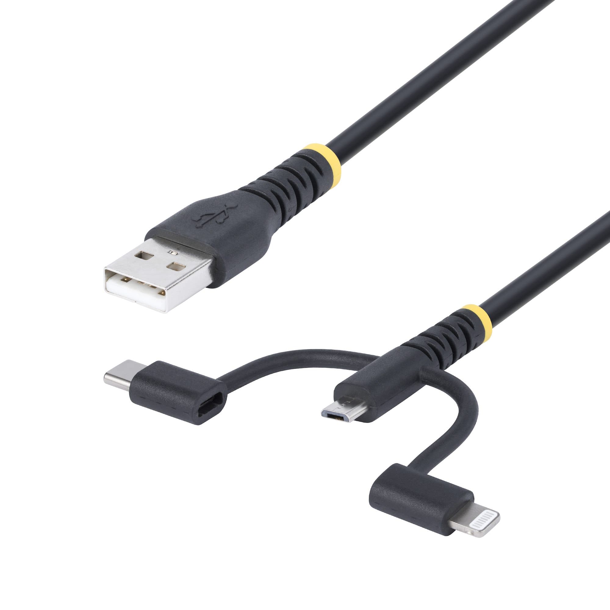 StarTech.com StarTech.com 1m Rugged USB Multi Charging Cable 6357626