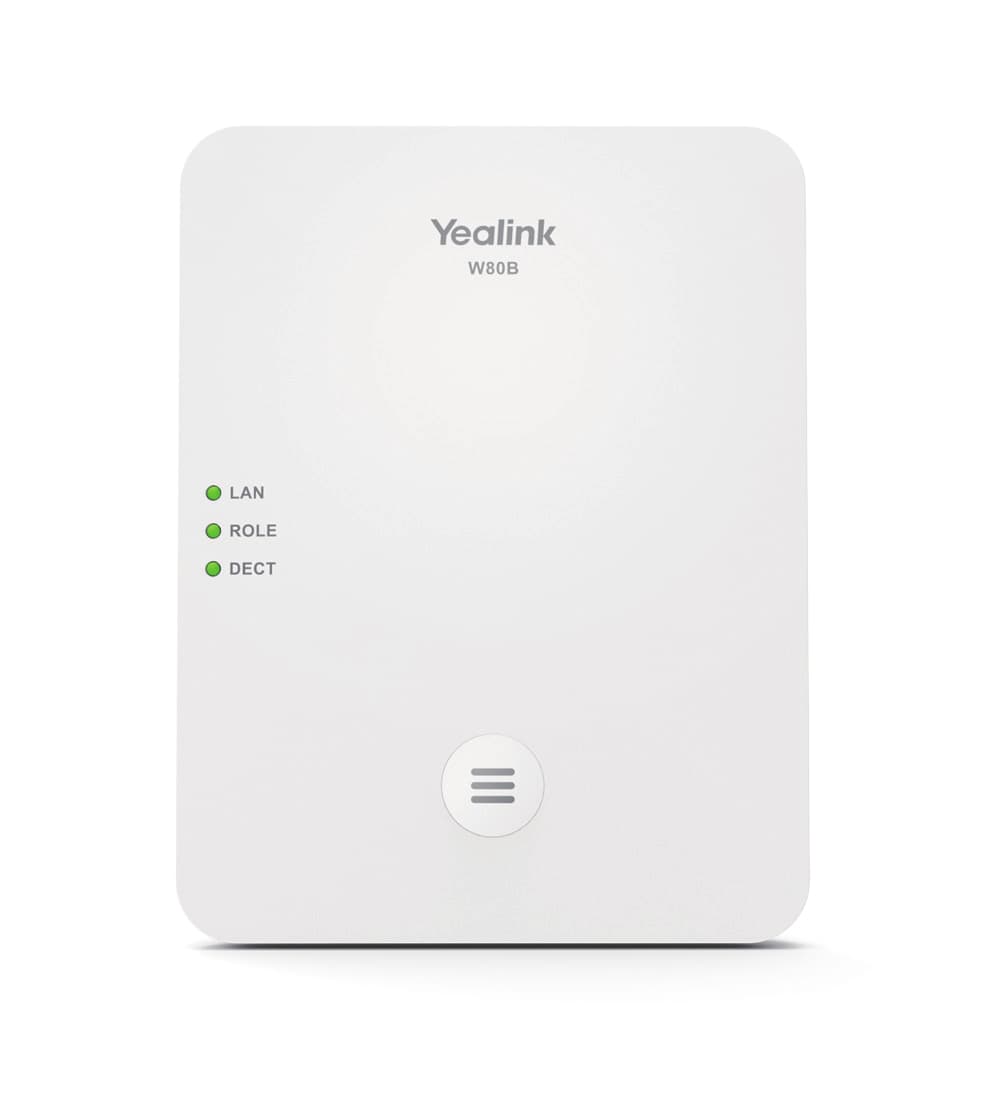 YEALINK YEALINK W80B DECT IP MULTI-CELL BASE STATION 6383036