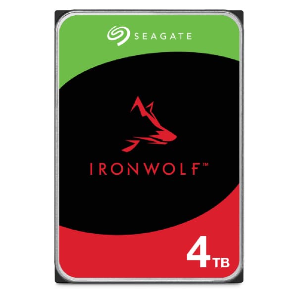 SEAGATE SEAGATE IRONWOLF 4TB NAS 3.5IN 6GB/S SATA 256MB 6588751