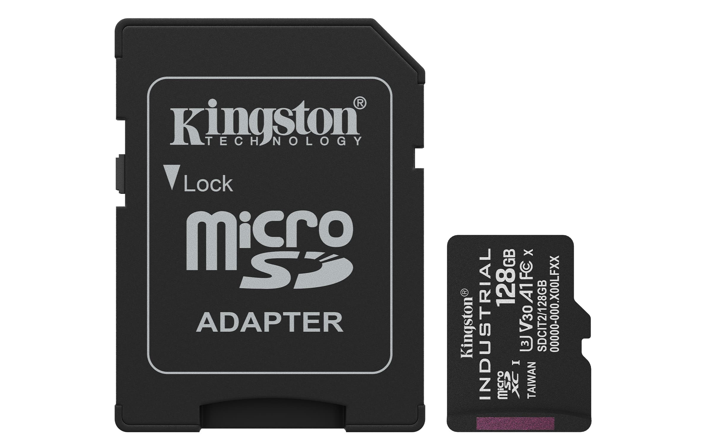 KINGSTON KINGSTON 128GB microSDXC Industrial C10 A1 pSLC C 6789138