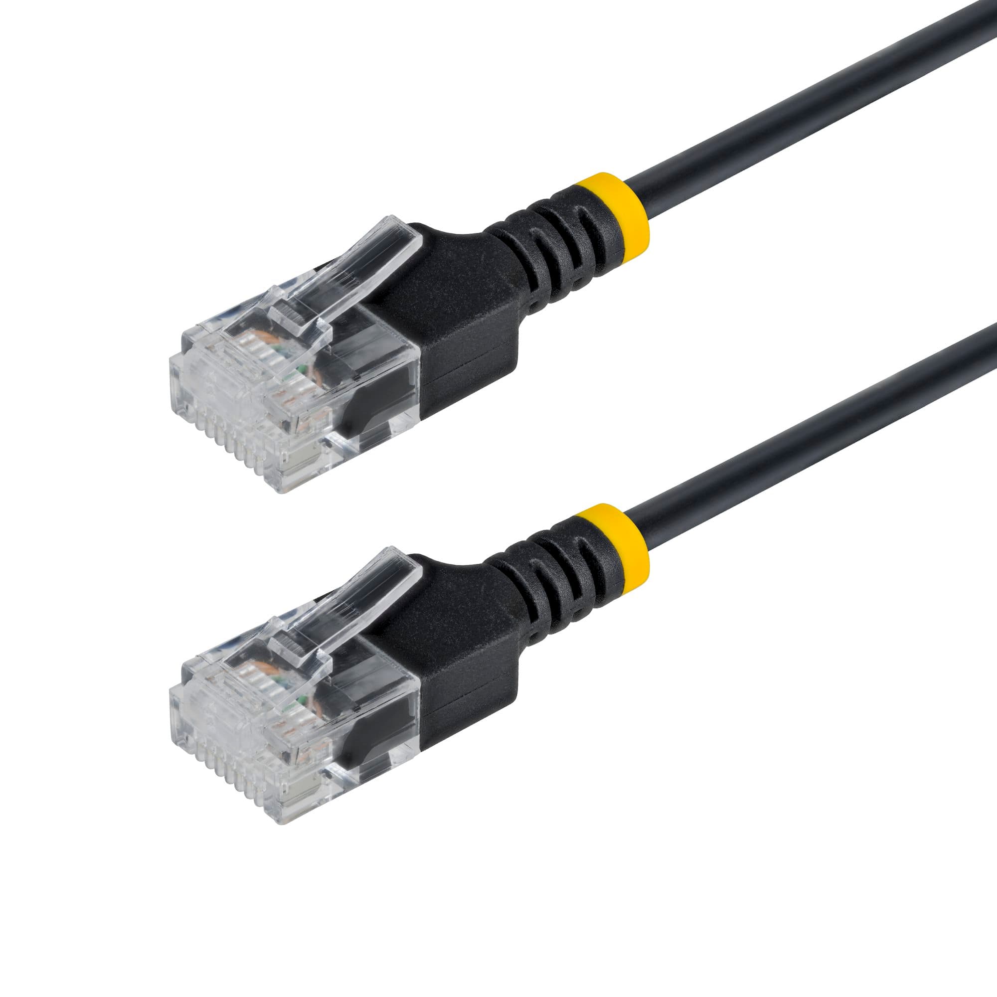 StarTech.com 15cm Black Ultra Slim CAT6a Cable 6839607