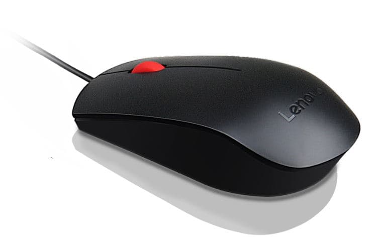 Lenovo USB Calliope Mouse Black(Red wheel) 00PH133