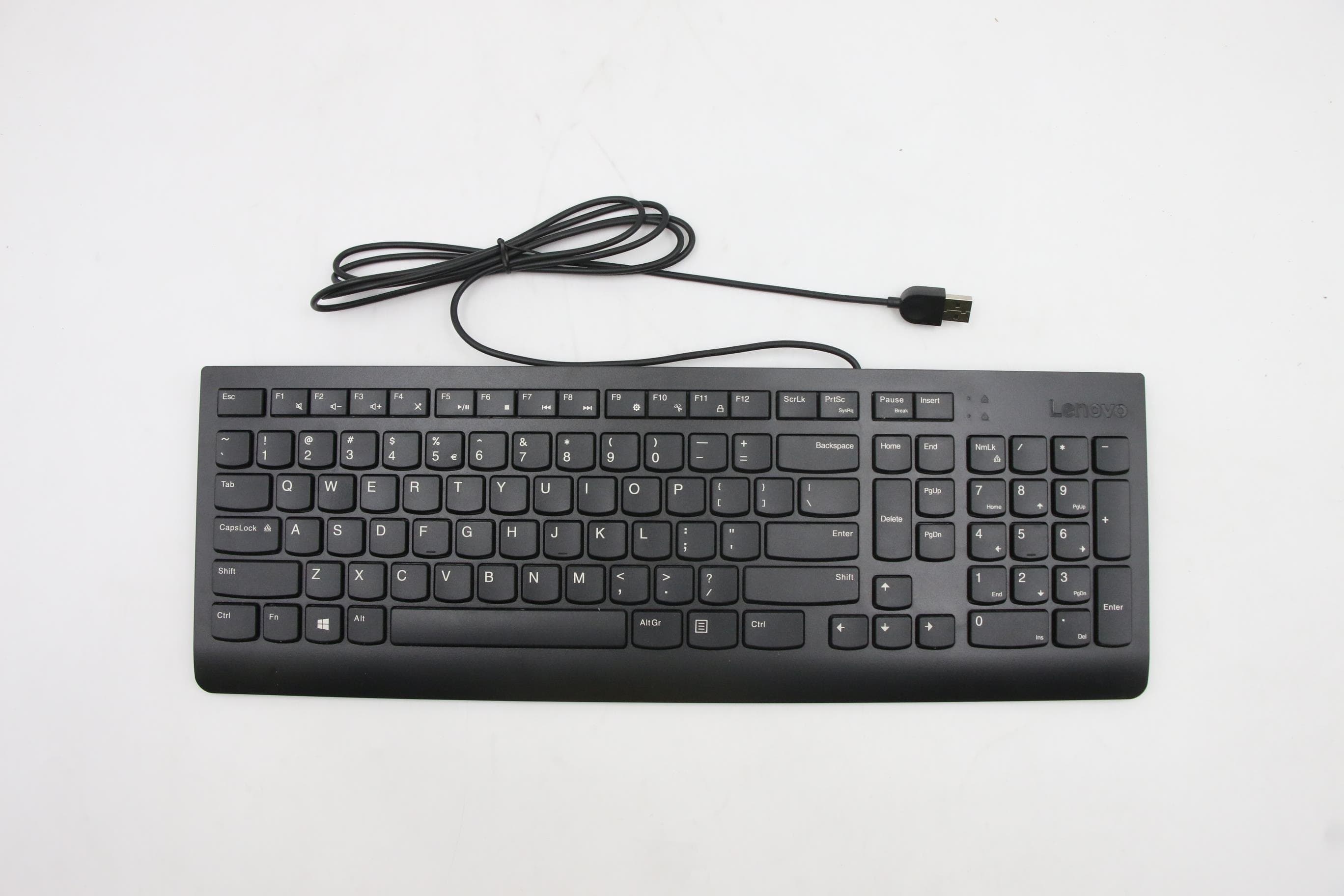 Lenovo USB Calliope Keyboard Black US Euro 103P 00XH626