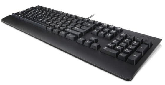 Lenovo USB Traditional Keyboard Black WW English 103P Euro ENG 00XH727