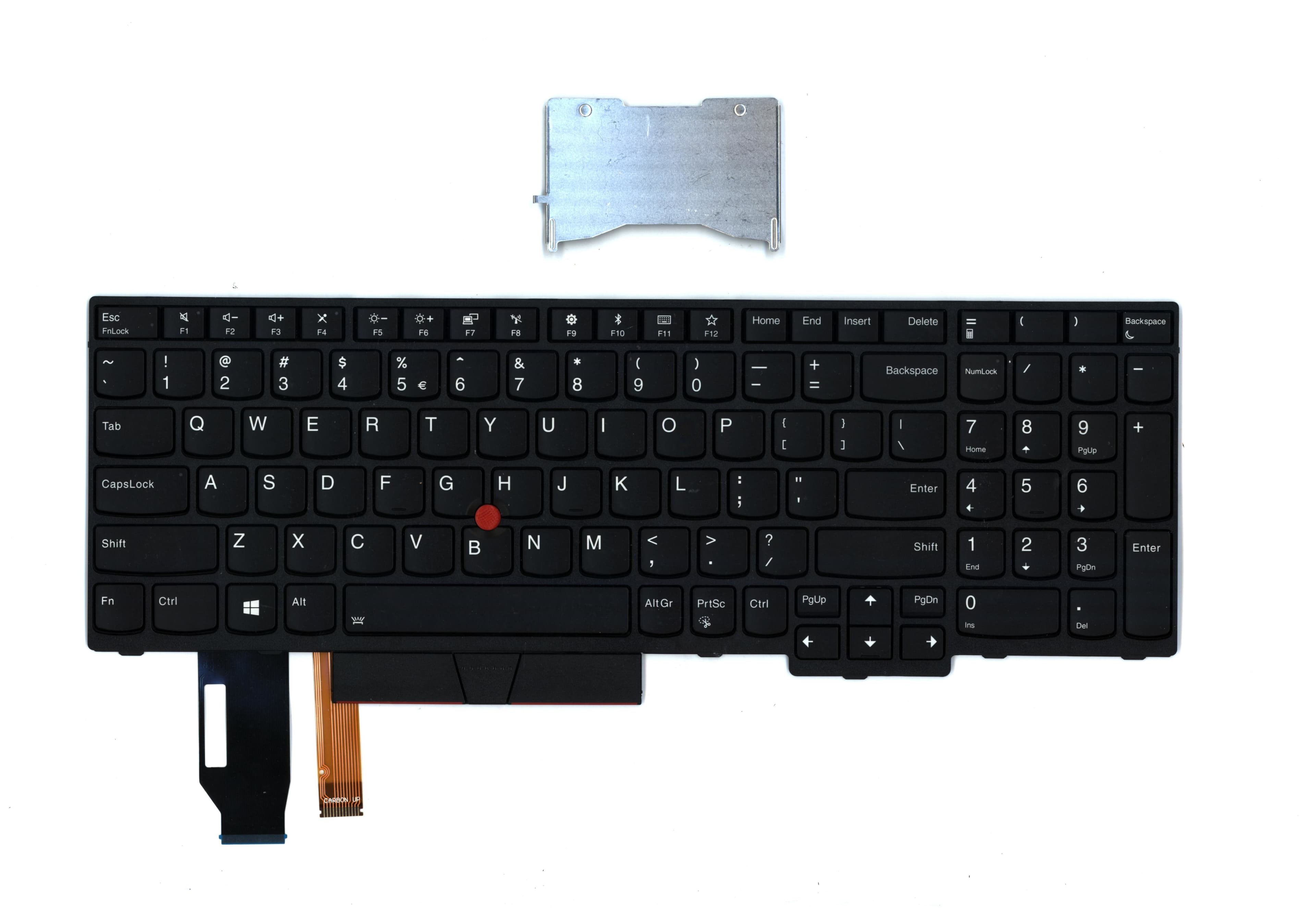Lenovo FRU CM Keyboard w/Num &nbsp;ASM BL (Lite on) US English Euro 01YP709