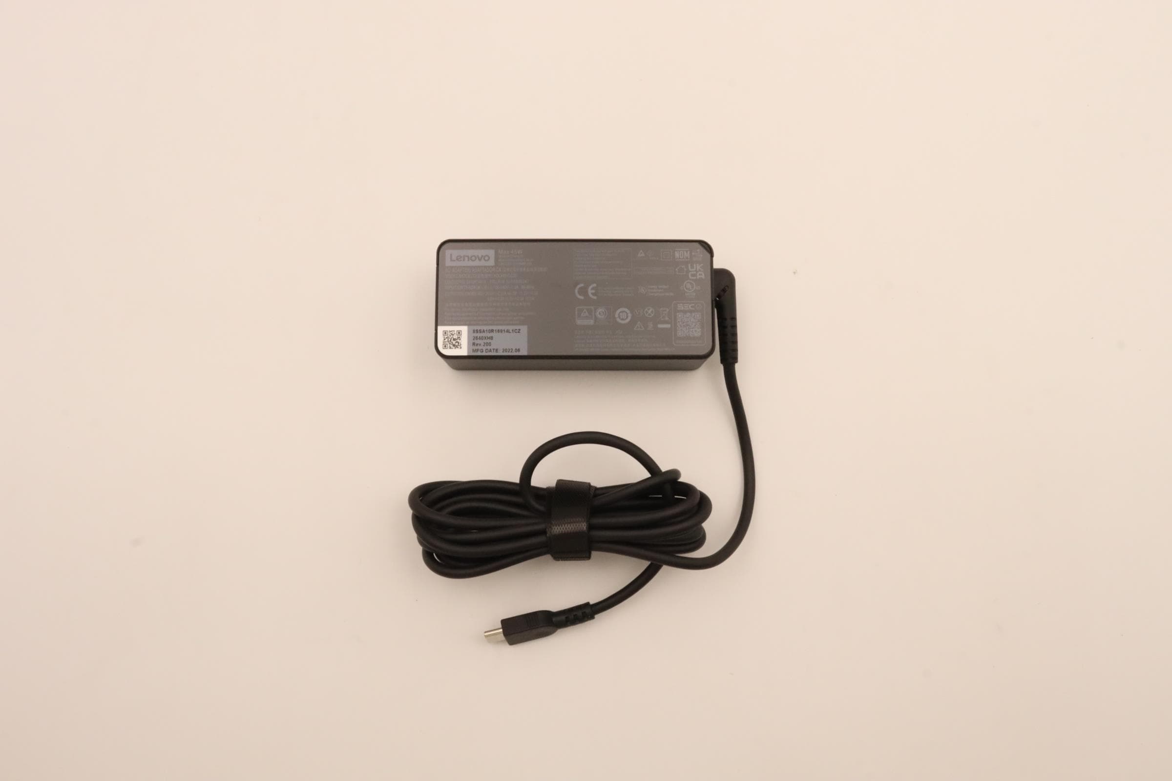 Lenovo New release Liteon  PD 3.0 45W 2pin Sony Soplas90% PCC FRU 5A10W86247