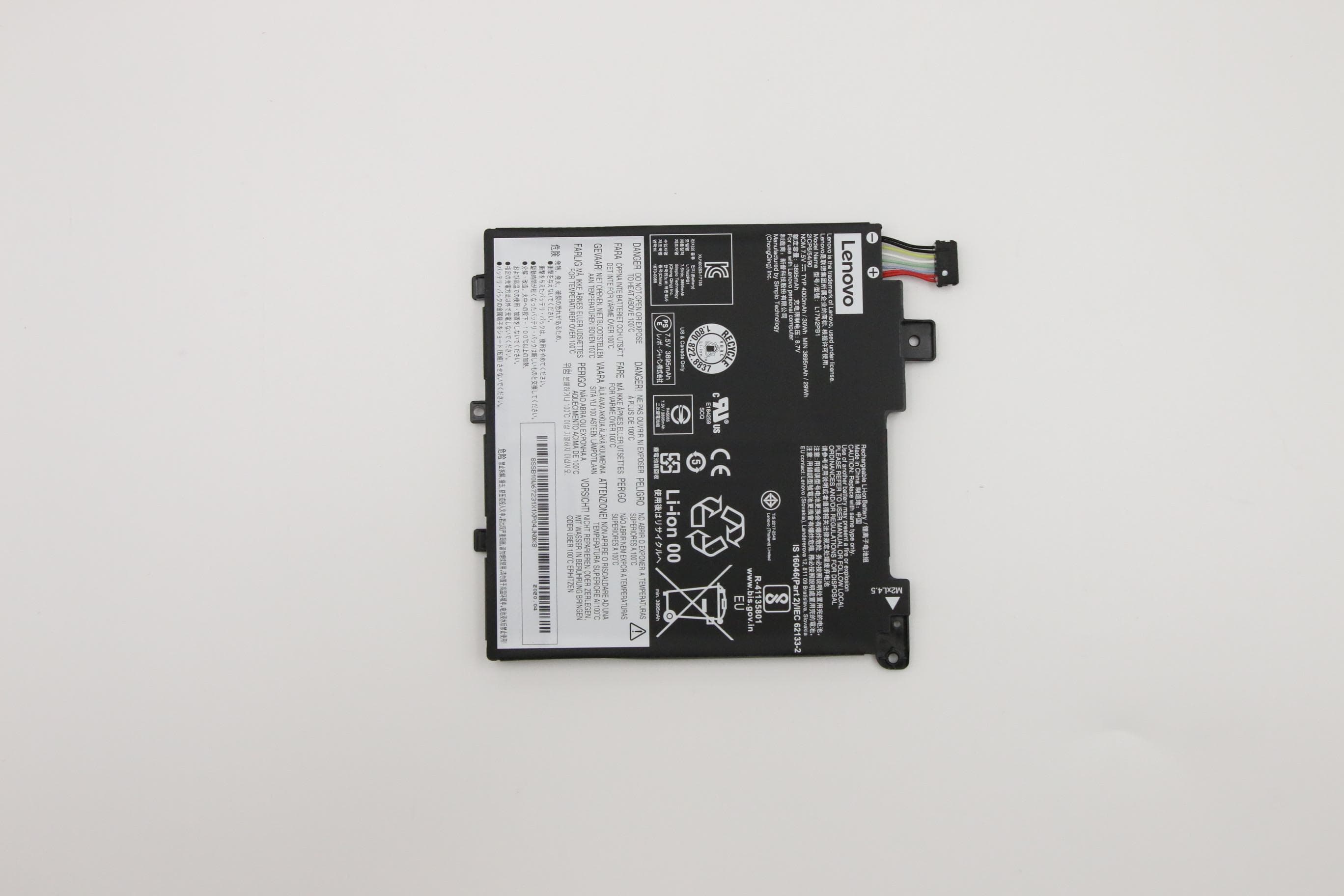 Lenovo SP/A L17M2PB1 7.5V30Wh2cell 5B10W67379