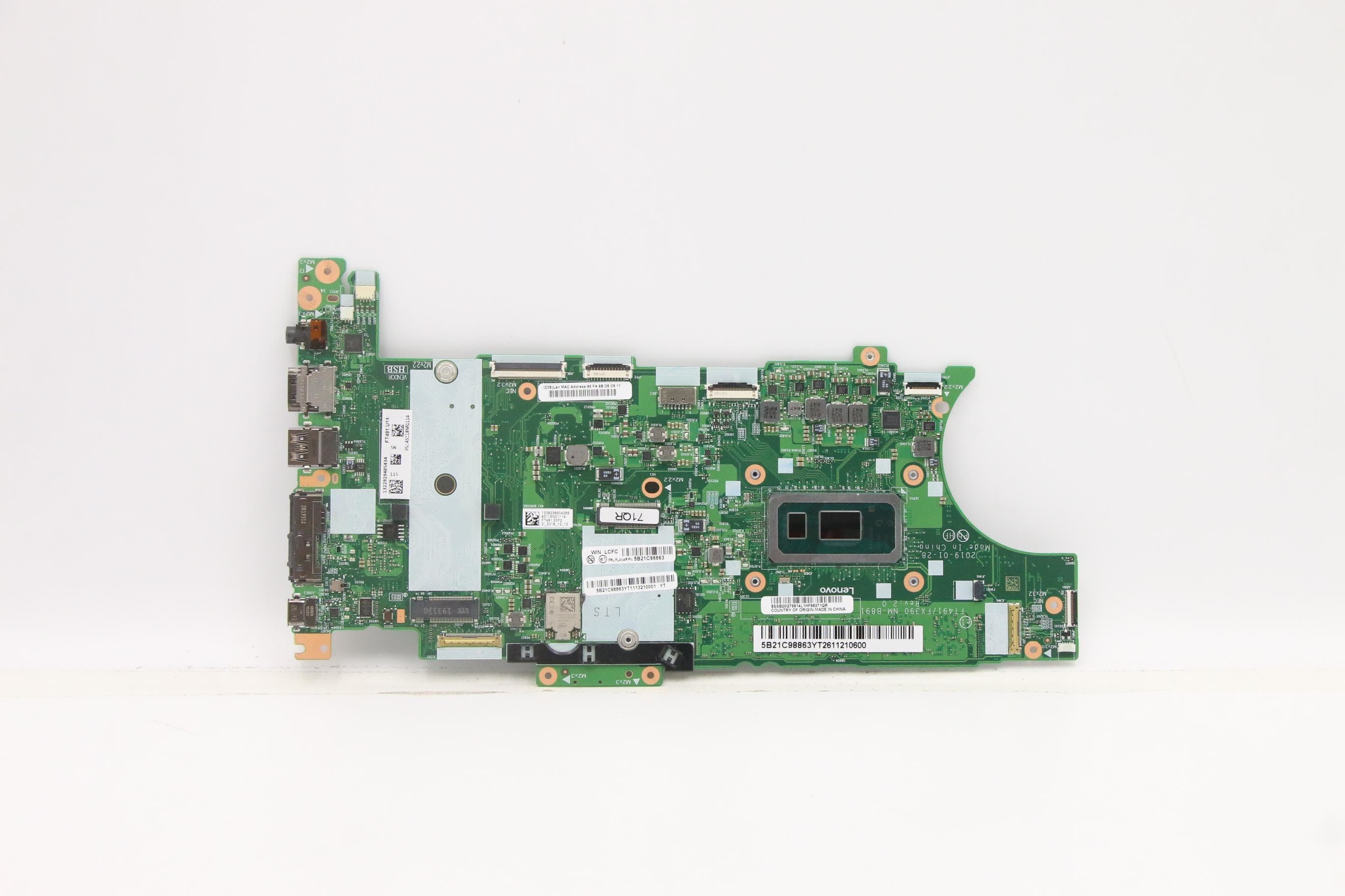 Lenovo WIN,i7-8665U,16G,9560,AMT,yTPM2 5B21C98831