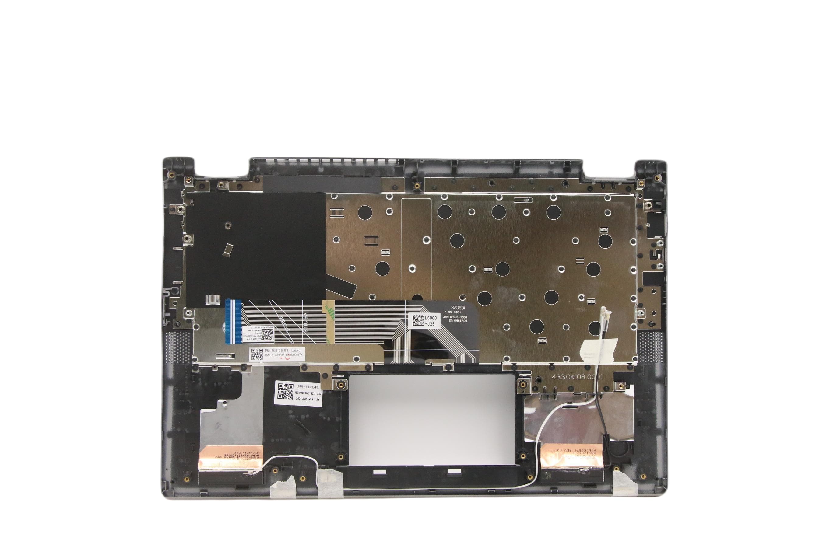 Lenovo Upper Case ASM_USI W 82HU FB PG 5CB1C19410