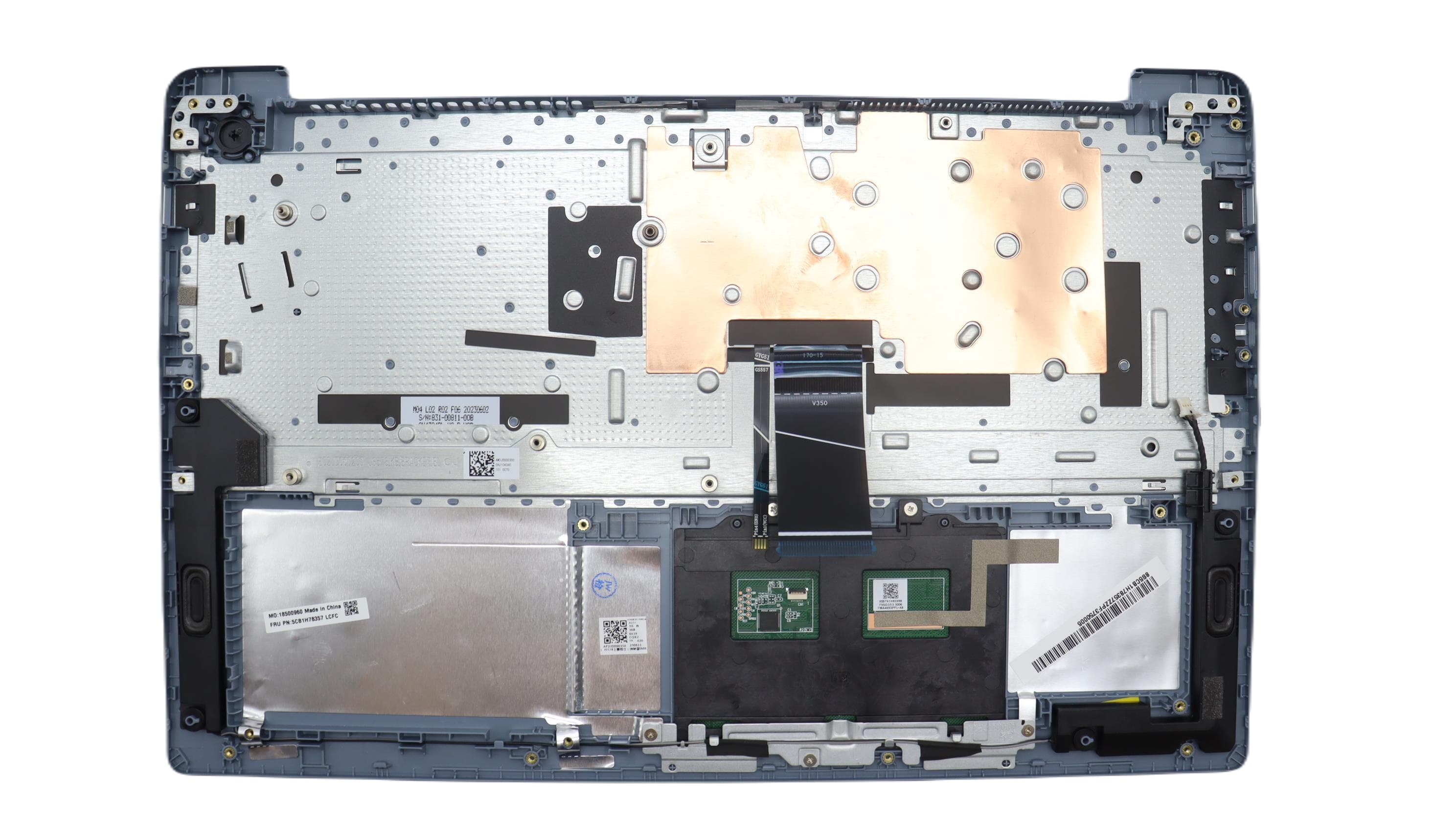 Lenovo COVER Upper Case ASM_USA ENG L82RKFPMBBL 5CB1H78167
