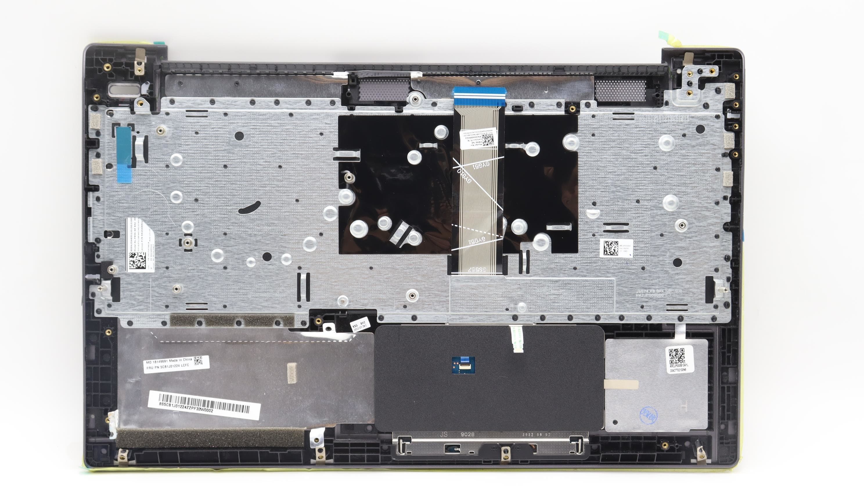 Lenovo COVER Upper Case ASM_ENGL82SFFP_SG_BL_PC 5CB1J01177