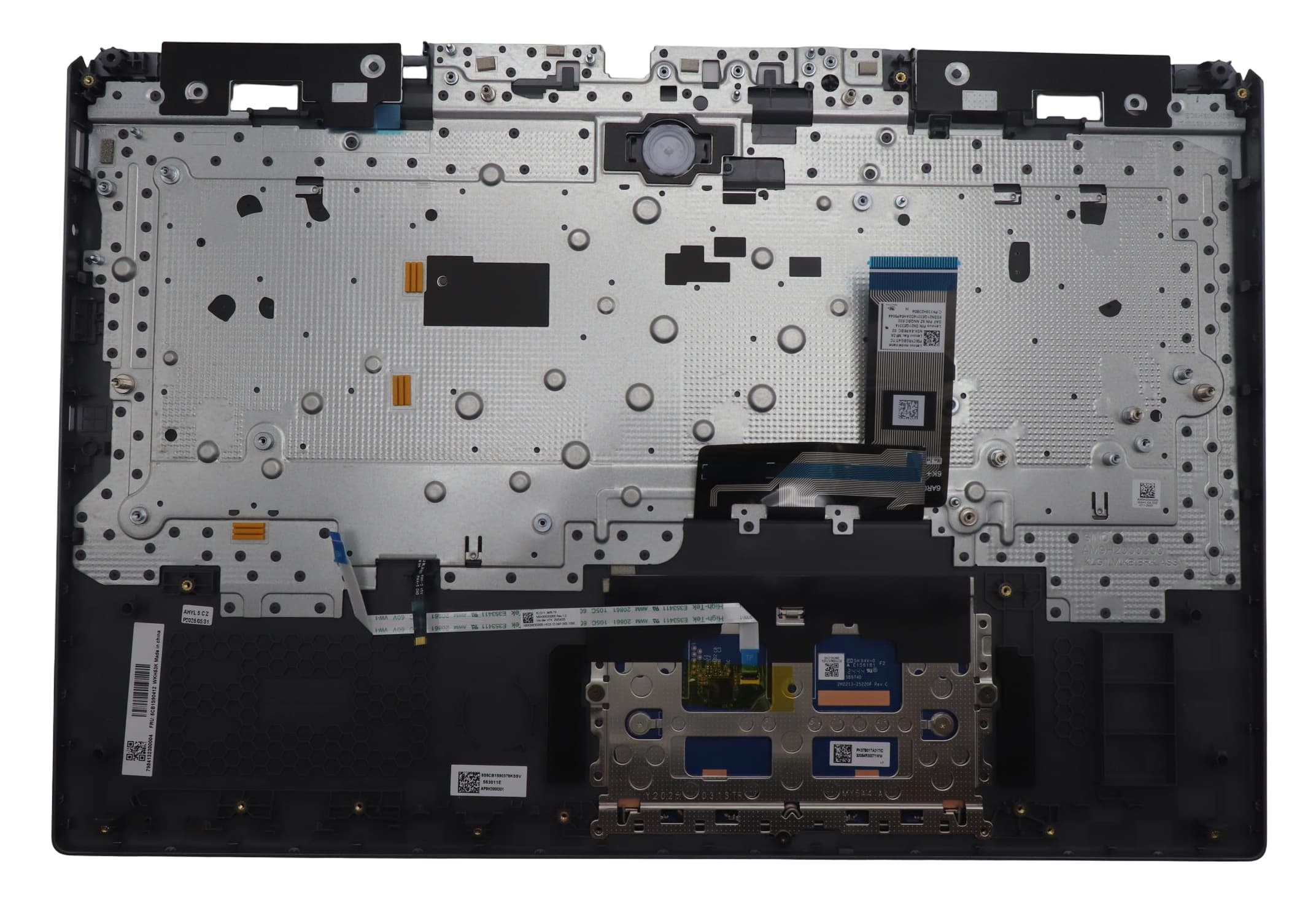 Lenovo Keyboard with Top Cover, English, Luna Grey, RGB Backlight 5CB1S90408