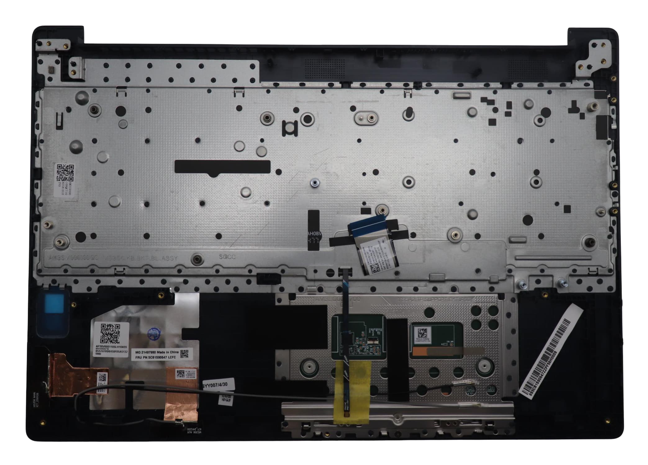 Lenovo Keyboard with Top Cover, English, Cosmic Blue, Non_Backlight 5CB1S90565