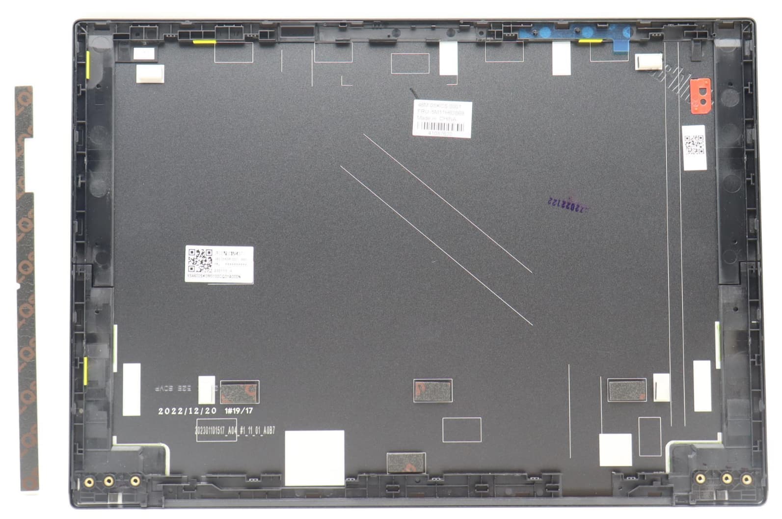 Lenovo MECH_ASM FR MECH_ASM A COVER CS 3.0T BK 5M11H62869