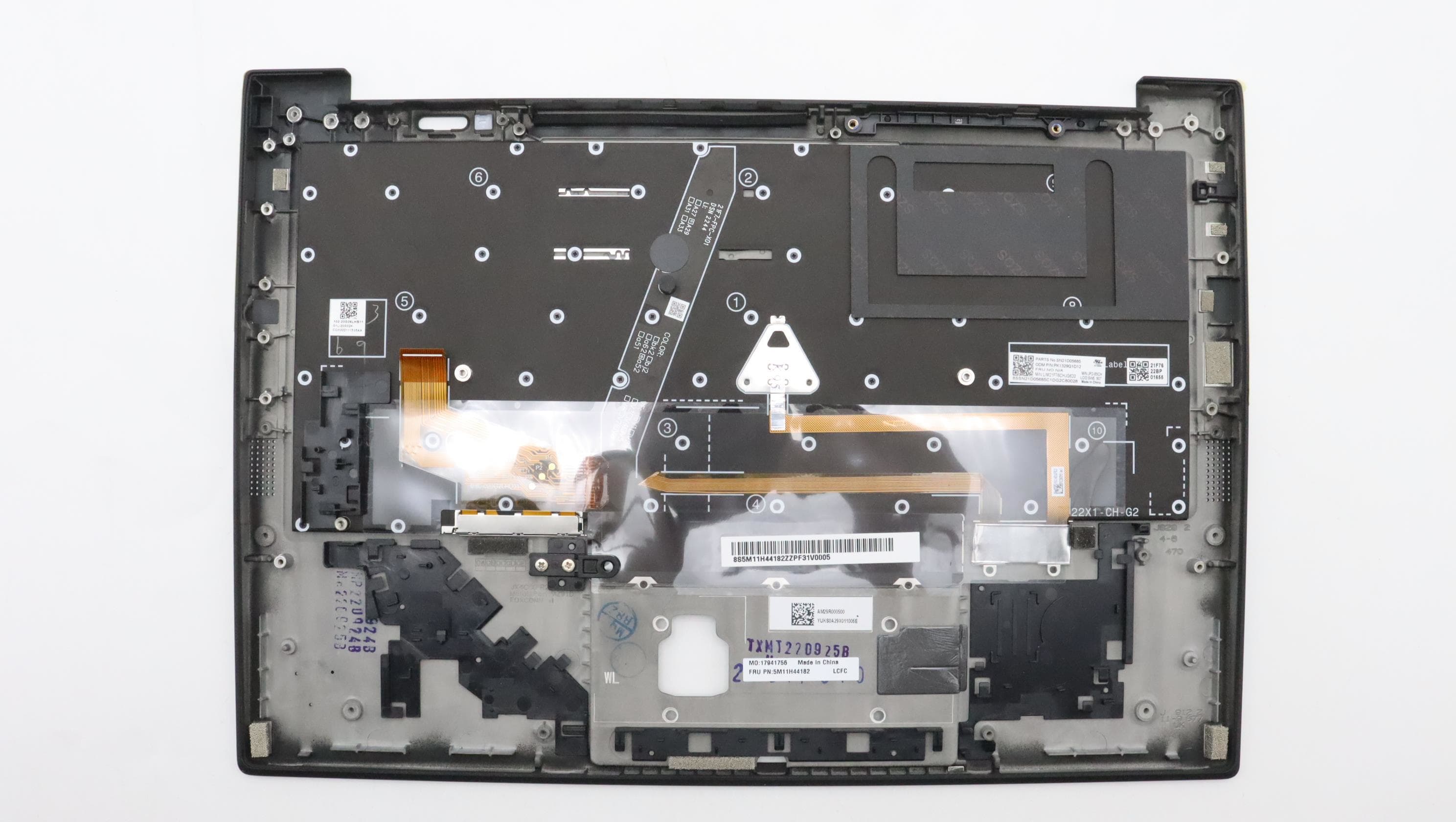 Lenovo MECH_ASM GRP KBD BZL,ENG,WL,DB,SUN 5M11K07684