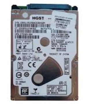 HP SPS-HDD 500GB 7200RPM SATA RAW 2.5IN 778189-001