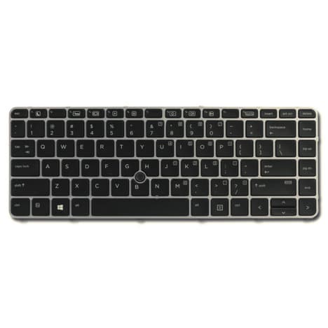 HP SPS-KYBD BL W/PT STK 14-US 836308-001