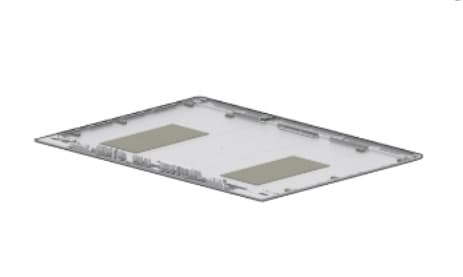 HP SPS-LCD BCK CVR W/HINGE W/WWAN/WLAN L60615-001