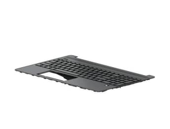 HP SPS-TOP COVER W/KB NSV BL US L63579-001