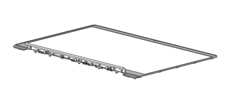 HP SPS-LCD BEZEL MNS L91535-001