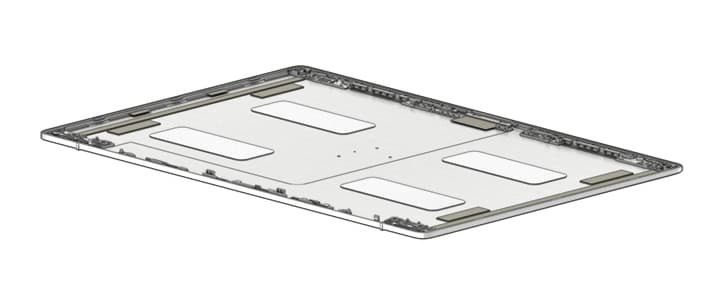 HP SPS-LCD Back Cover W/Antenna Dual M00439-001