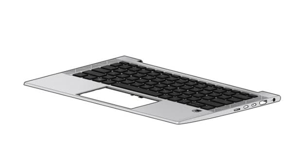 HP SPS-TOP COVER W/KB BL INDIA M08699-D61