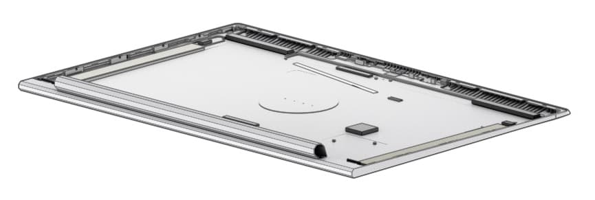 HP SPS-LCD BACK COVER WLAN 400N FHD PVCY M36393-001