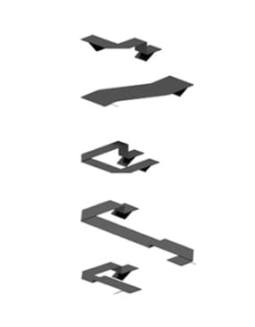 HP SPS-CABLE KIT BENEATH TOPCOVER 13 N08536-001
