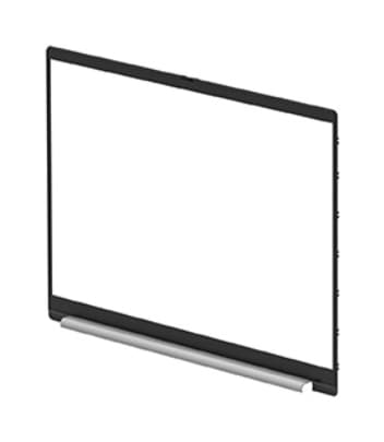 HP SPS-BEZEL LCD W/HINGE CAP WGD N63207-001