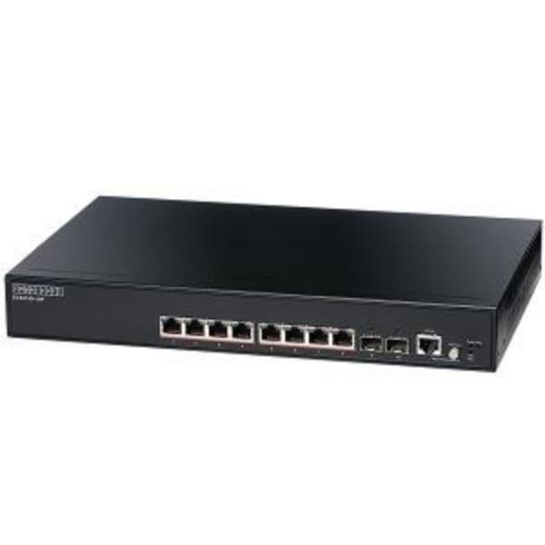 Edgecore EDGECORE 8 Port Gigabit PoE+ Web Smart Pro Switch. ECS2100-10P