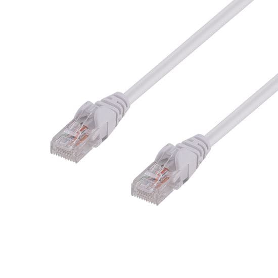 Dynamix DYNAMIX 0.5m Cat6 White UTP Patch Lead (T568A Specification) 250MHz PLW-C6A-0